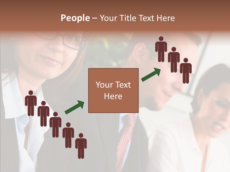 Per On Meeting Company PowerPoint Template