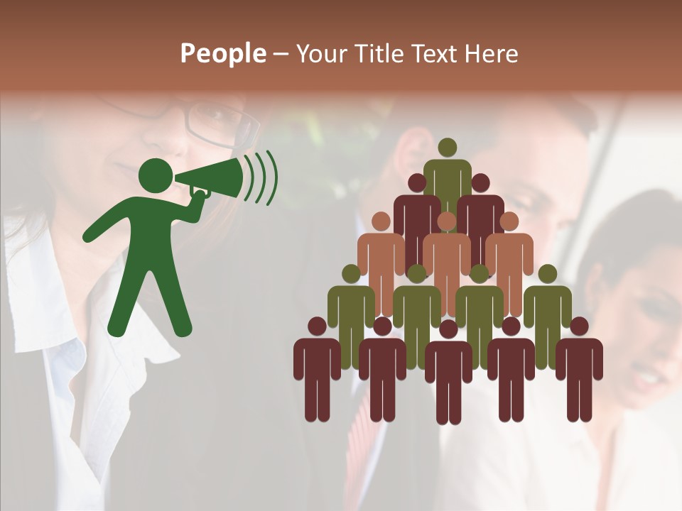 Per On Meeting Company PowerPoint Template