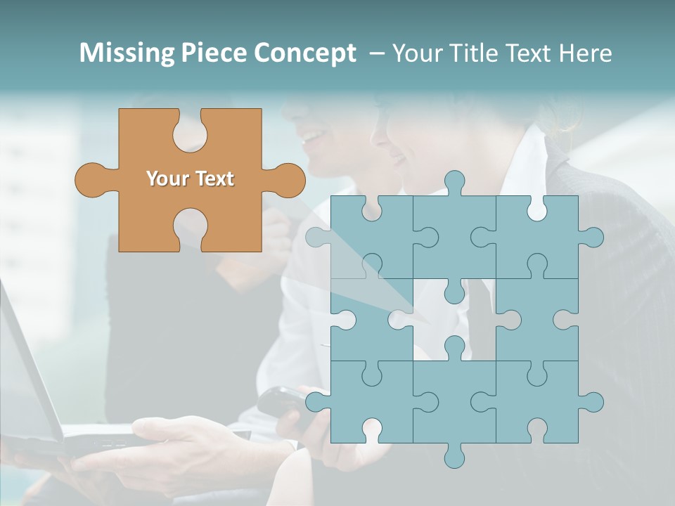 Business Jacket Outside PowerPoint Template