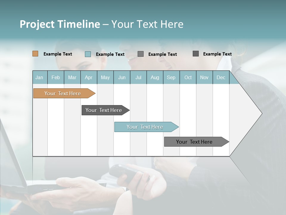 Business Jacket Outside PowerPoint Template