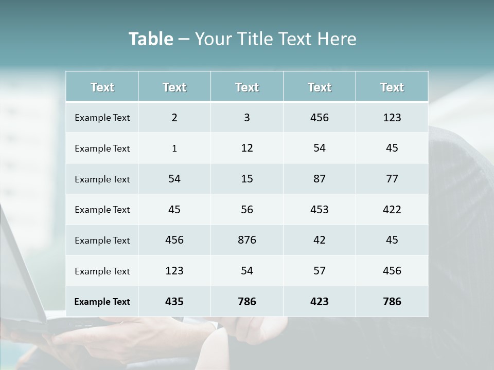 Business Jacket Outside PowerPoint Template
