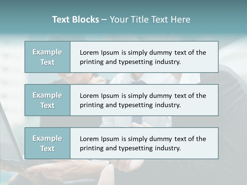 Business Jacket Outside PowerPoint Template