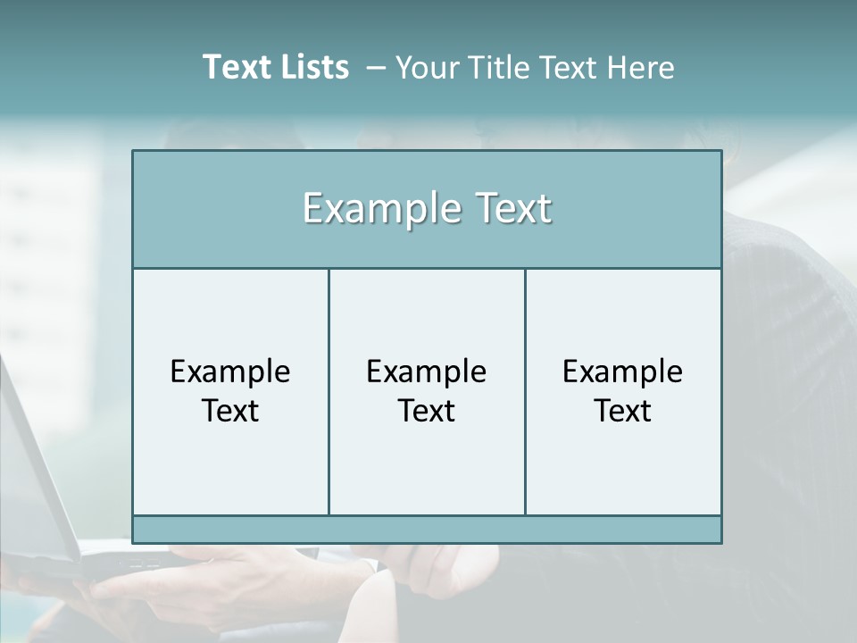 Business Jacket Outside PowerPoint Template