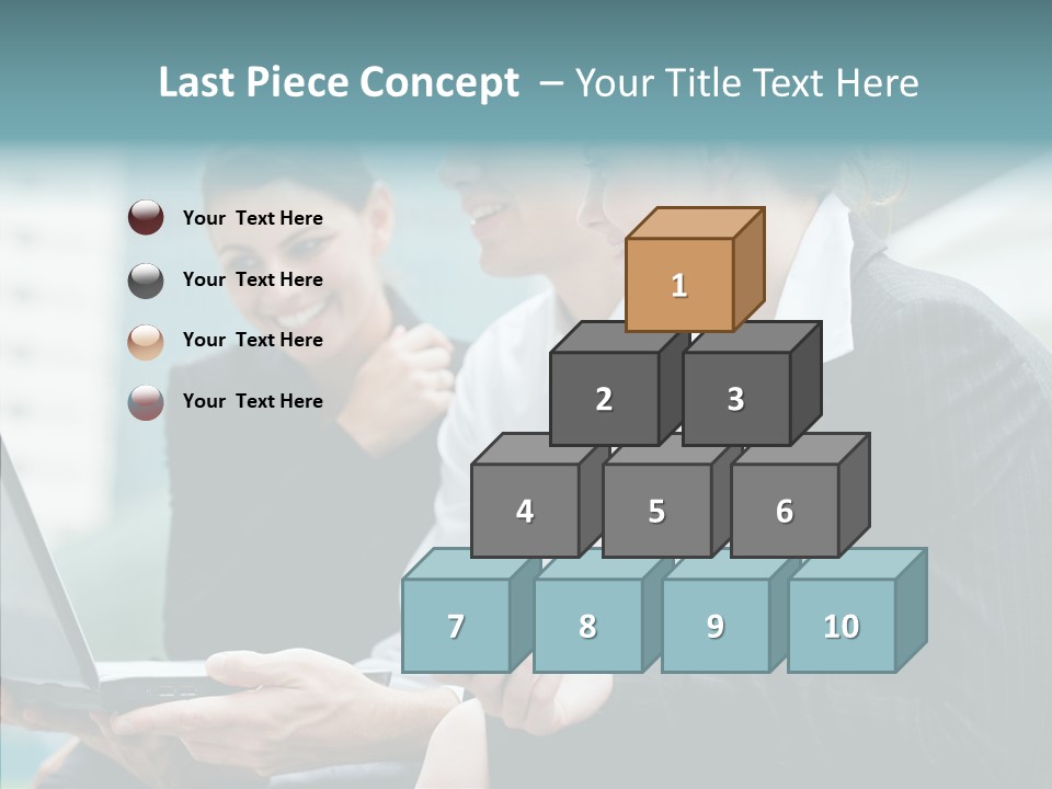 Business Jacket Outside PowerPoint Template