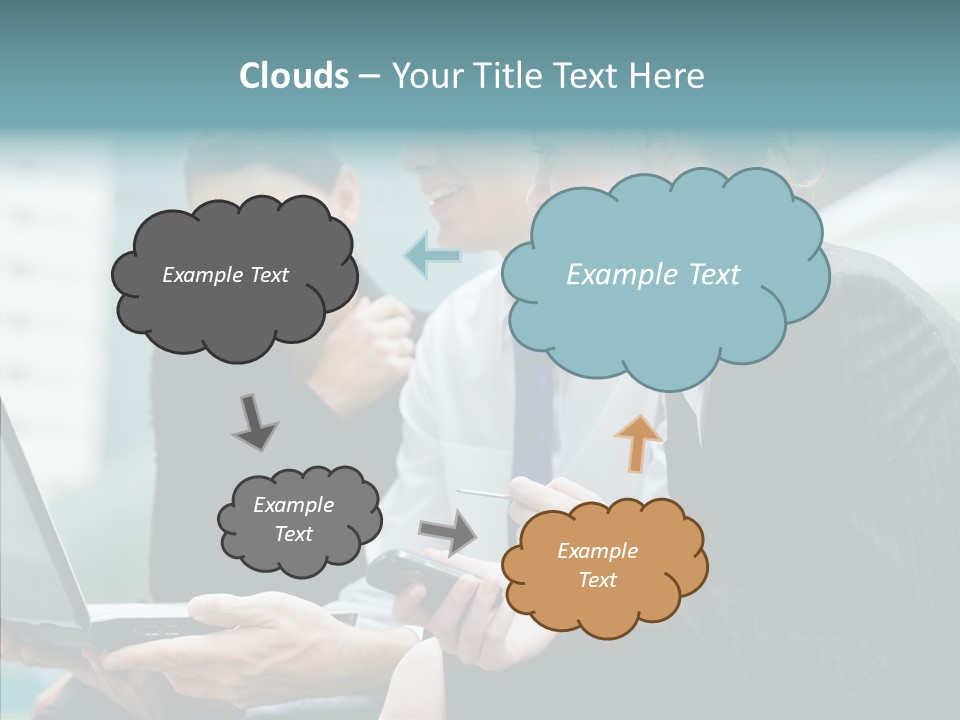 Business Jacket Outside PowerPoint Template