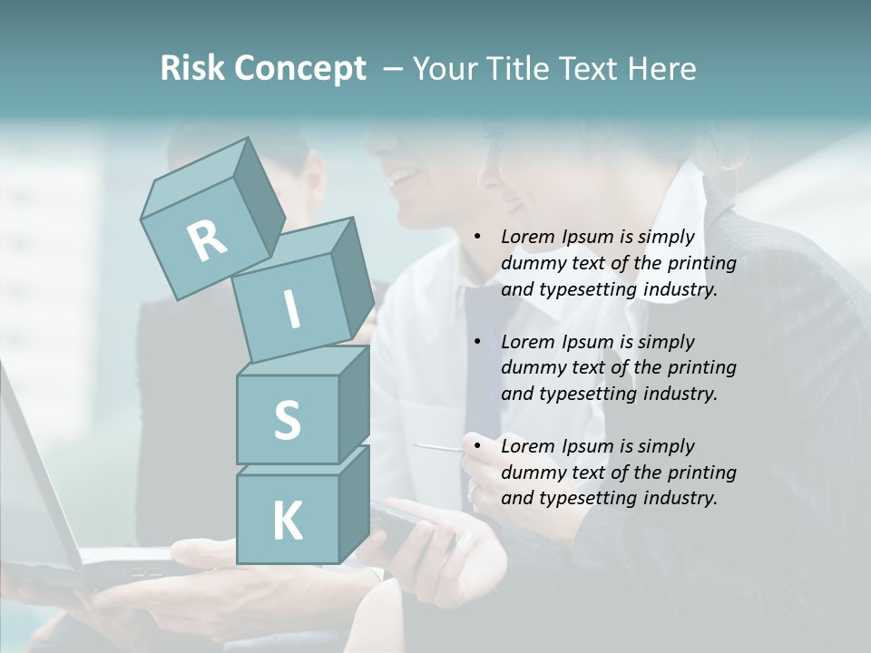 Business Jacket Outside PowerPoint Template