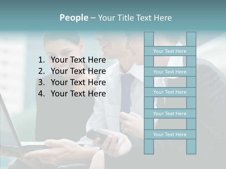 Business Jacket Outside PowerPoint Template