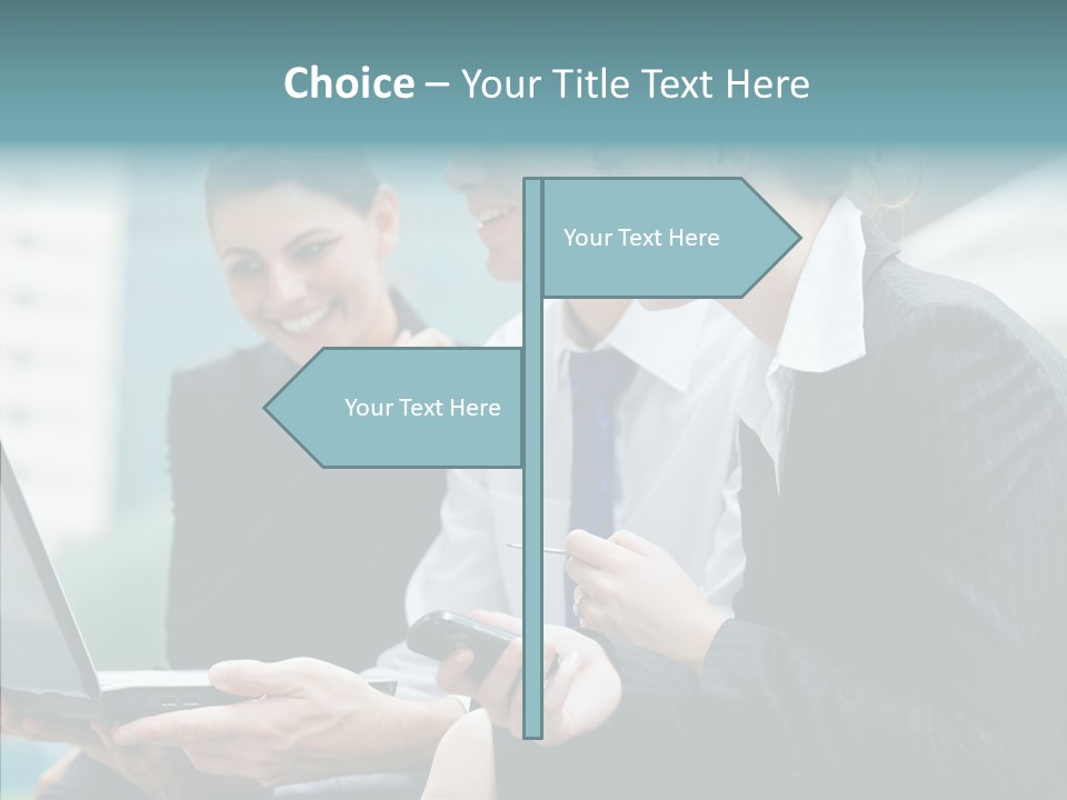 Business Jacket Outside PowerPoint Template