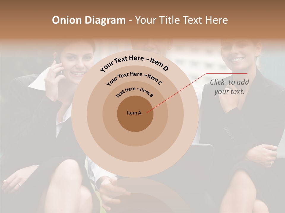 Caucasian Business Good Looking PowerPoint Template