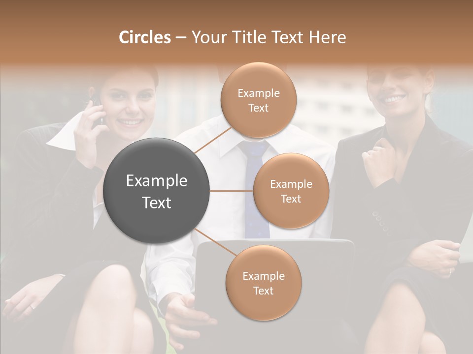 Caucasian Business Good Looking PowerPoint Template