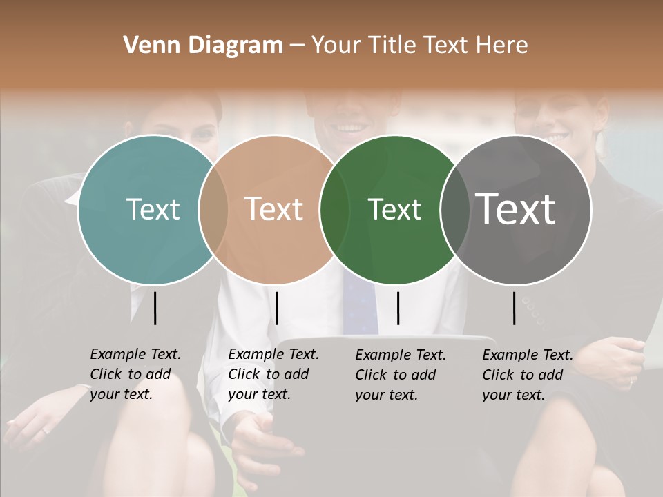 Caucasian Business Good Looking PowerPoint Template