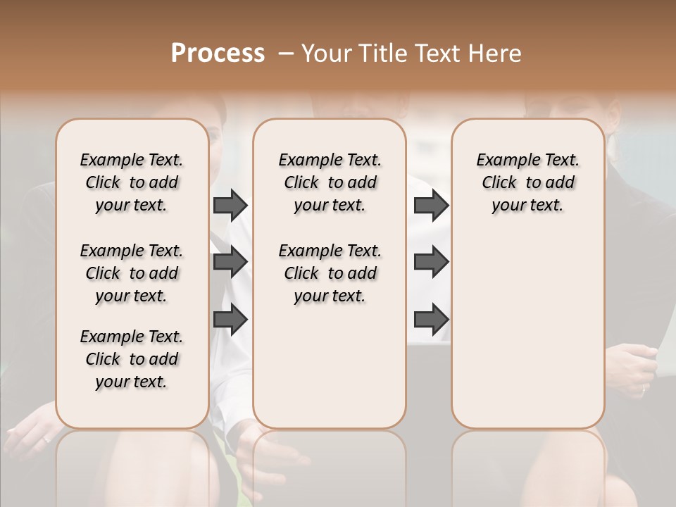 Caucasian Business Good Looking PowerPoint Template