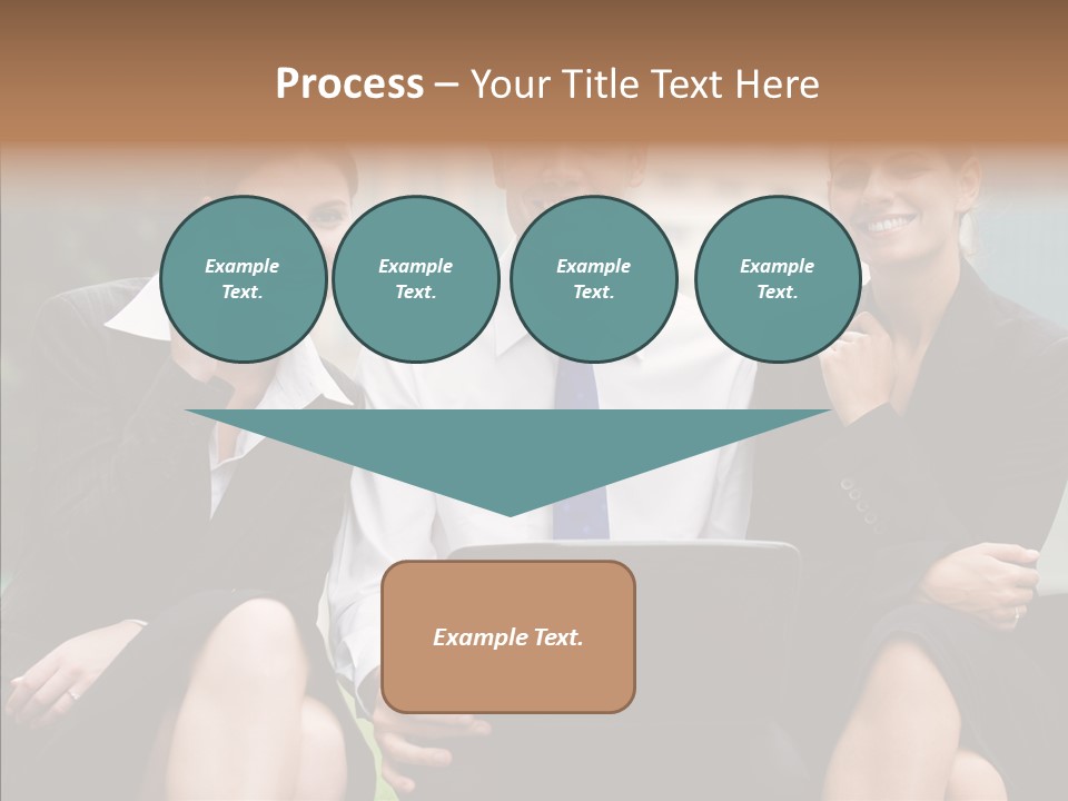 Caucasian Business Good Looking PowerPoint Template