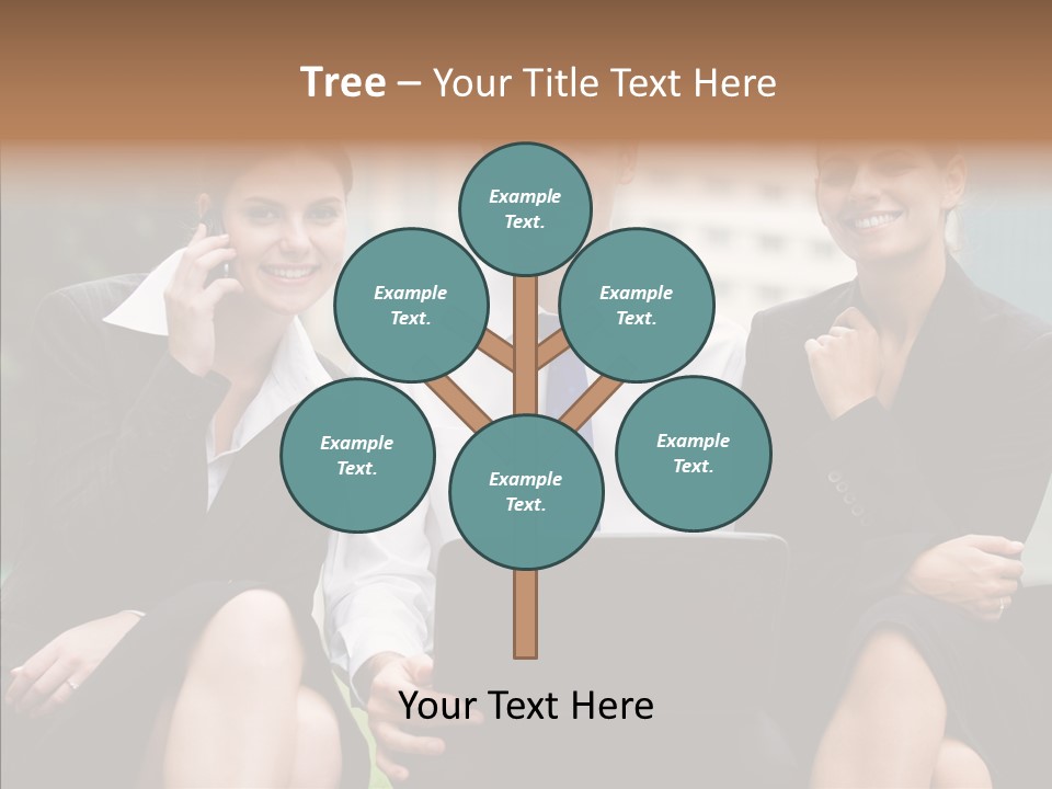 Caucasian Business Good Looking PowerPoint Template