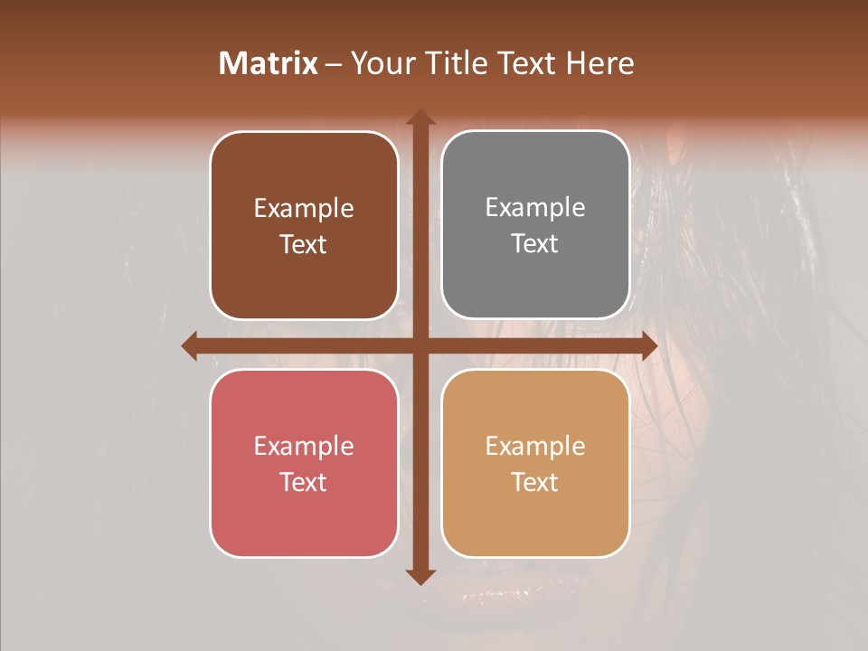 Sensuality Cosmetics Y PowerPoint Template