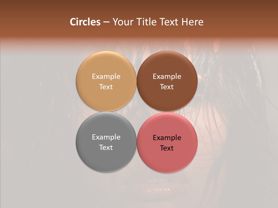 Sensuality Cosmetics Y PowerPoint Template