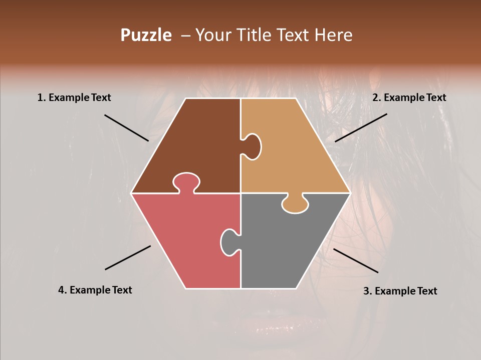 Sensuality Cosmetics Y PowerPoint Template