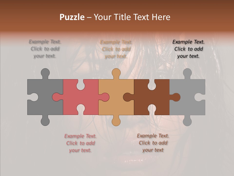 Sensuality Cosmetics Y PowerPoint Template