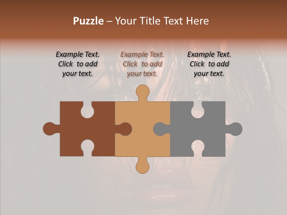 Sensuality Cosmetics Y PowerPoint Template