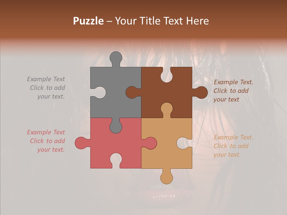 Sensuality Cosmetics Y PowerPoint Template