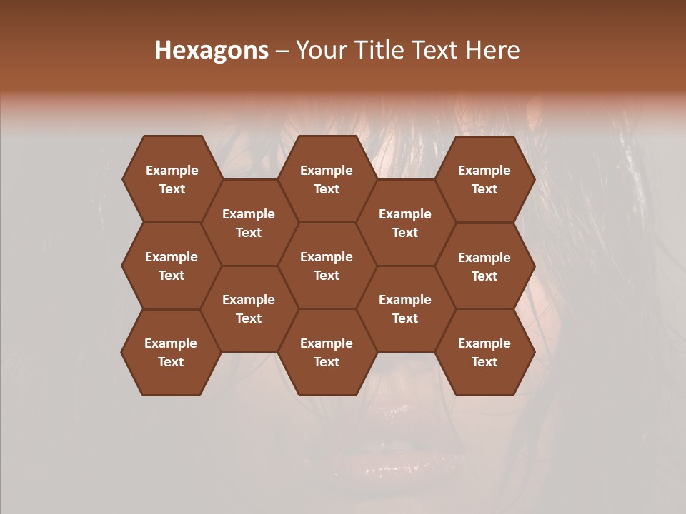 Sensuality Cosmetics Y PowerPoint Template