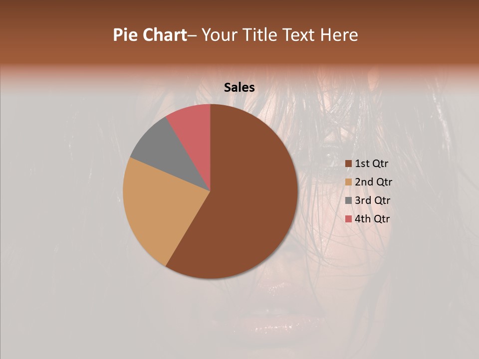 Sensuality Cosmetics Y PowerPoint Template