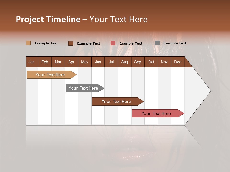 Sensuality Cosmetics Y PowerPoint Template