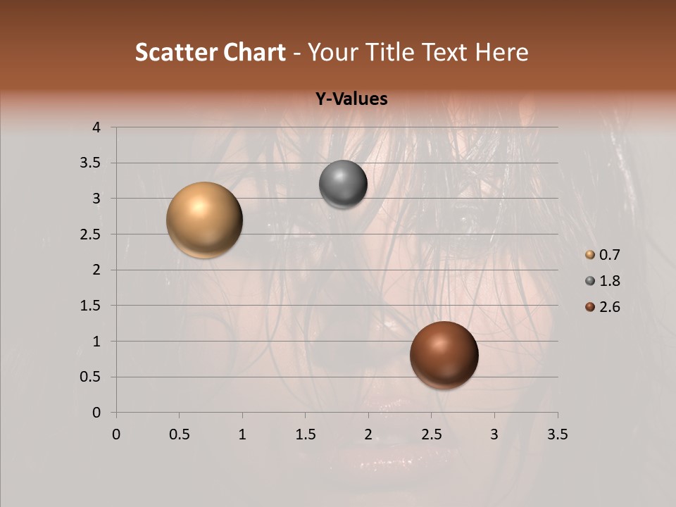 Sensuality Cosmetics Y PowerPoint Template
