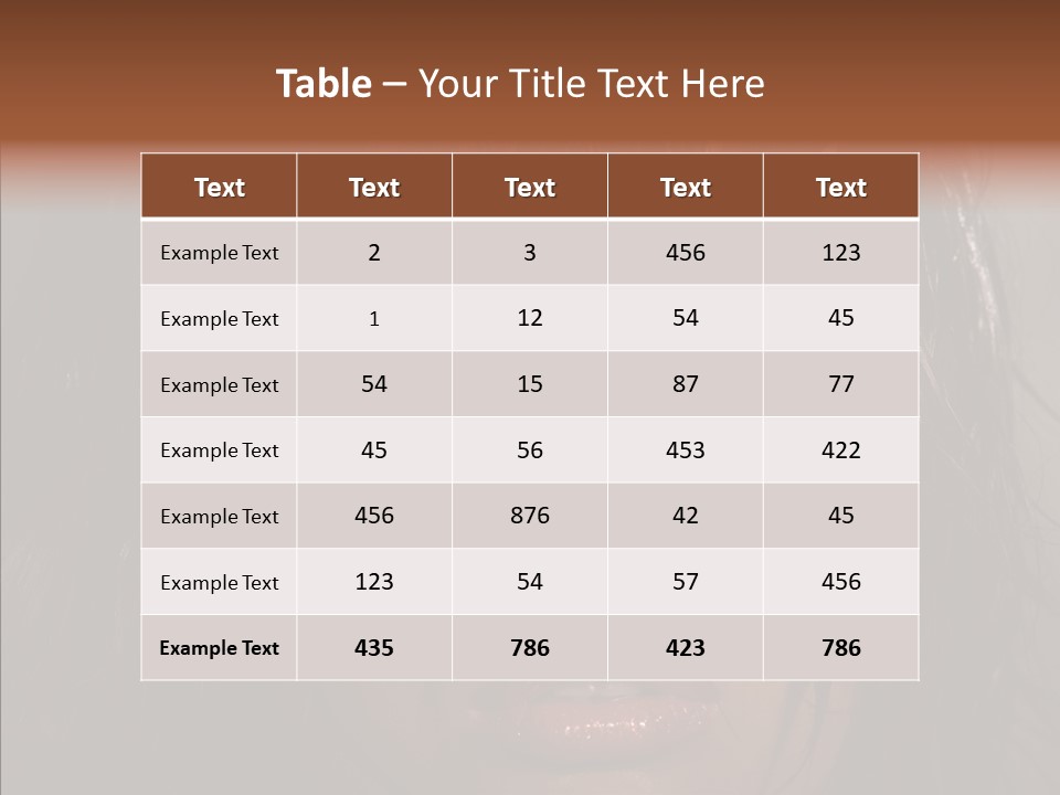 Sensuality Cosmetics Y PowerPoint Template