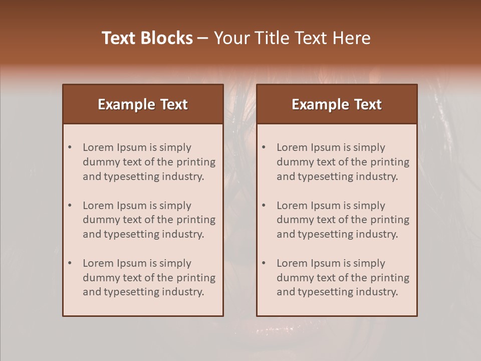 Sensuality Cosmetics Y PowerPoint Template