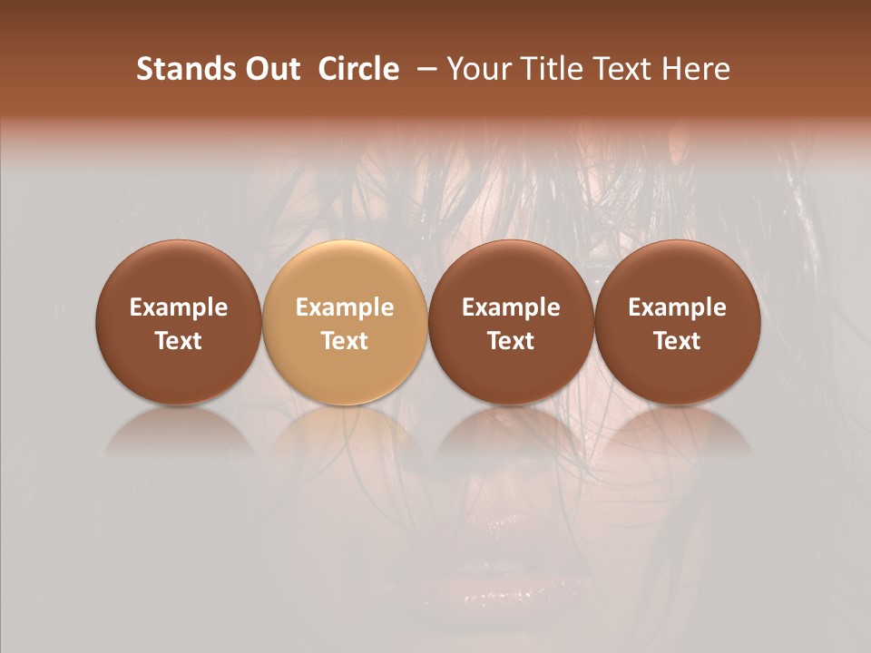 Sensuality Cosmetics Y PowerPoint Template