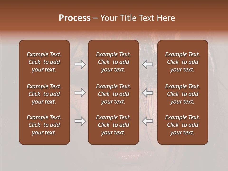 Sensuality Cosmetics Y PowerPoint Template