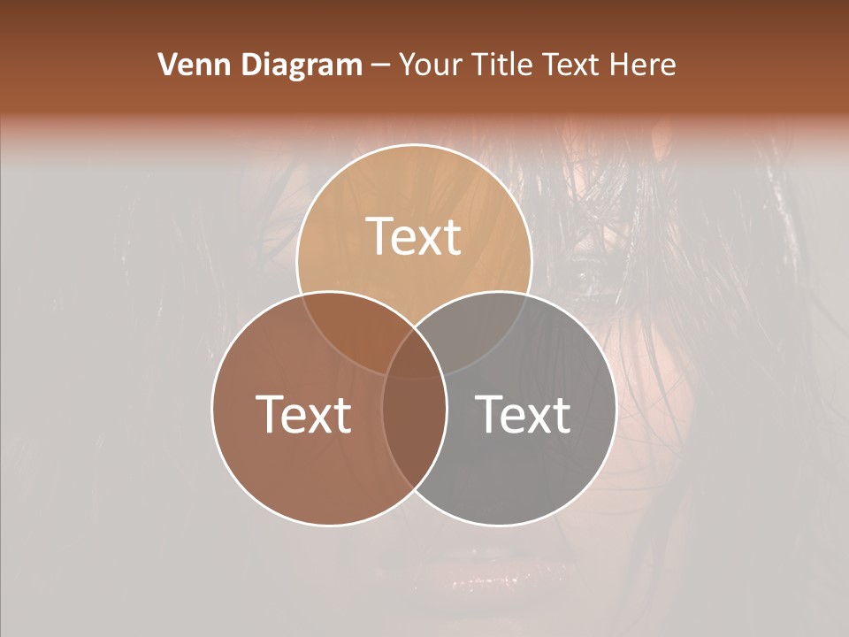 Sensuality Cosmetics Y PowerPoint Template