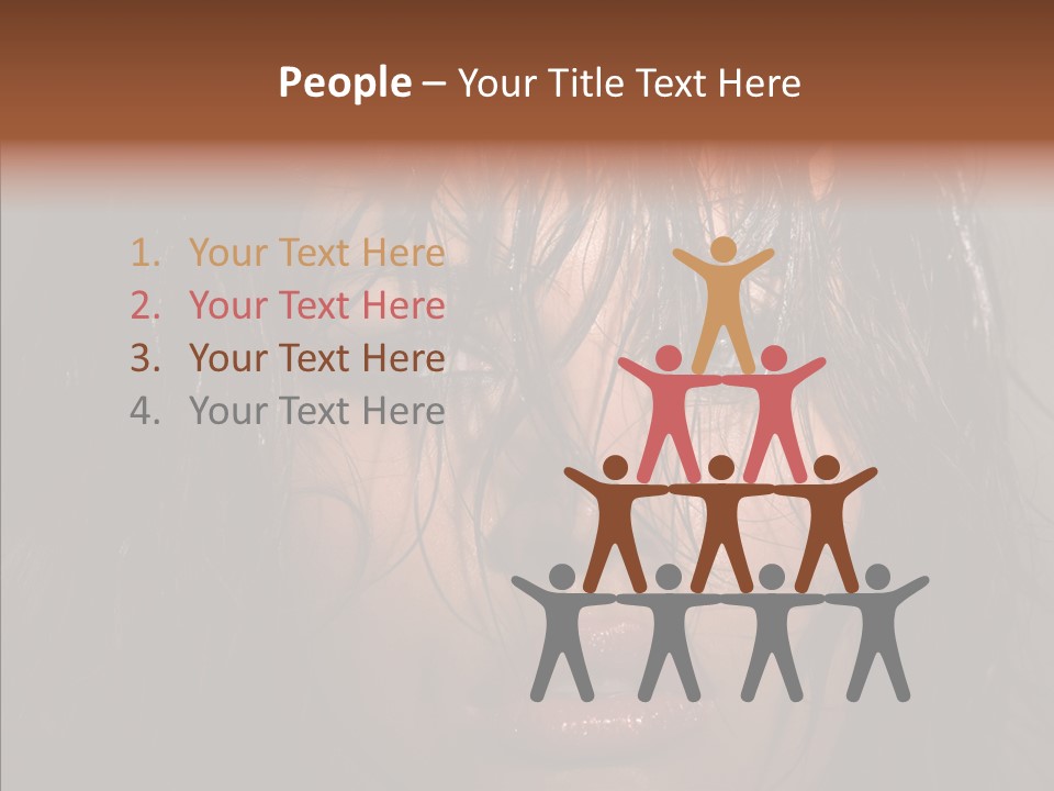 Sensuality Cosmetics Y PowerPoint Template