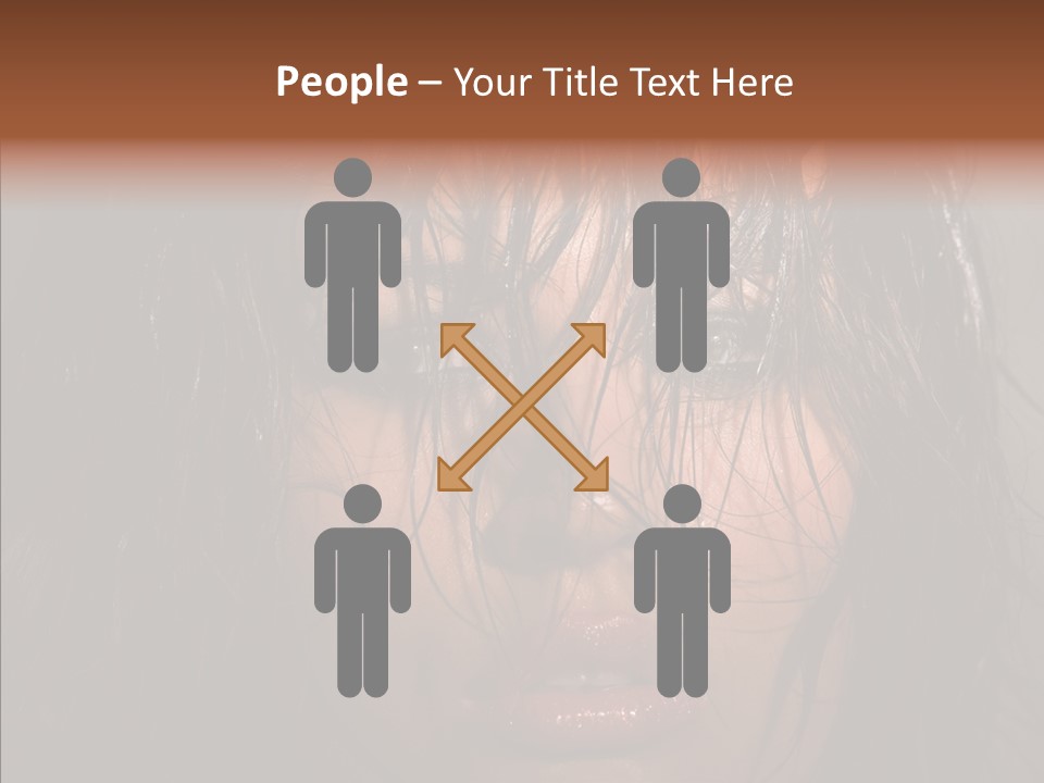 Sensuality Cosmetics Y PowerPoint Template