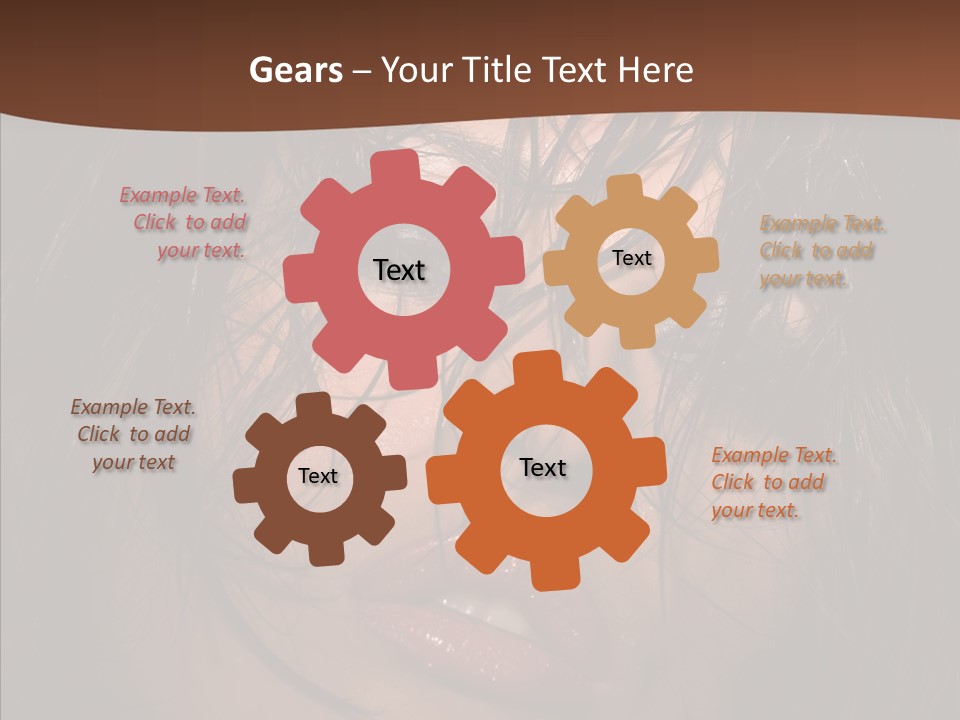 Makeup Beautiful Care PowerPoint Template