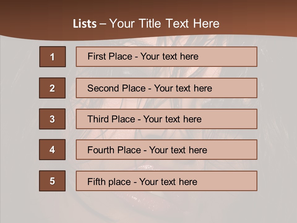 Makeup Beautiful Care PowerPoint Template