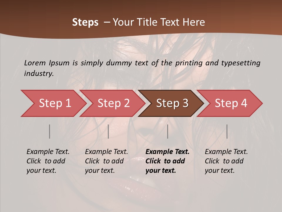 Makeup Beautiful Care PowerPoint Template