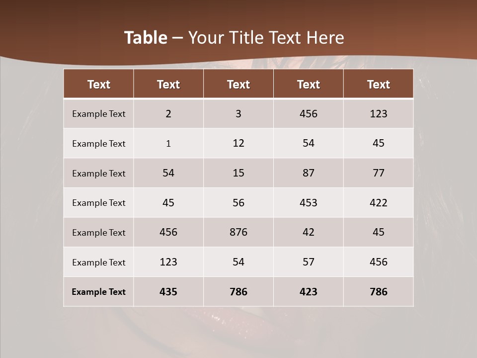 Makeup Beautiful Care PowerPoint Template