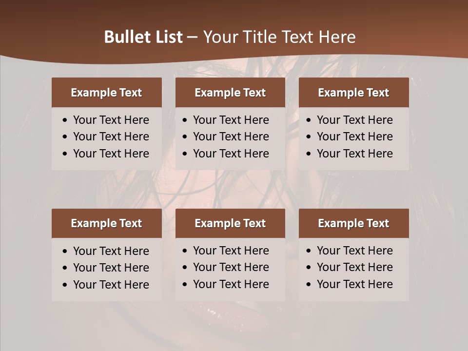 Makeup Beautiful Care PowerPoint Template