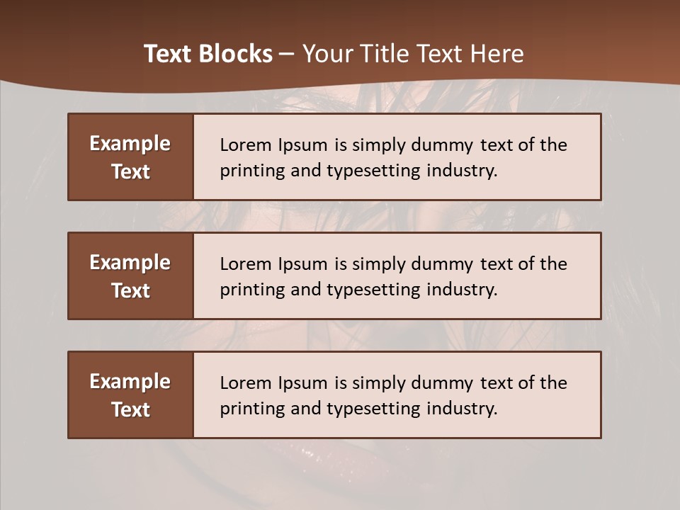 Makeup Beautiful Care PowerPoint Template