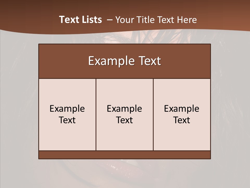 Makeup Beautiful Care PowerPoint Template