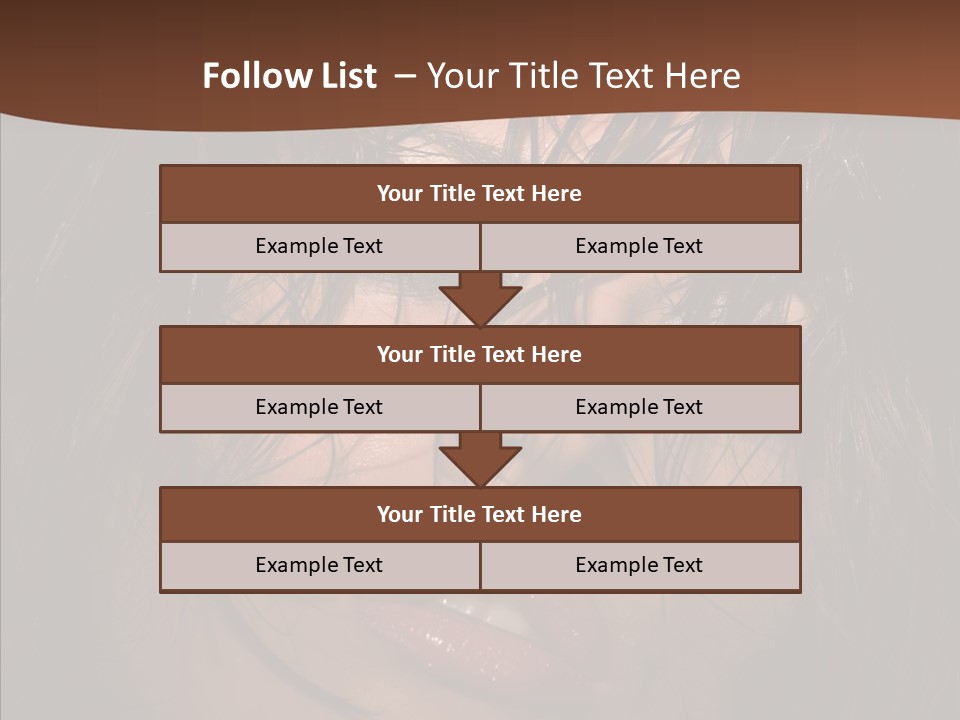 Makeup Beautiful Care PowerPoint Template