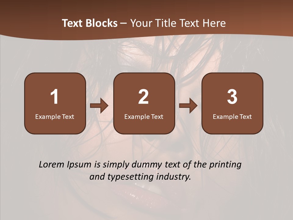 Makeup Beautiful Care PowerPoint Template