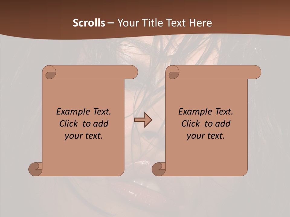 Makeup Beautiful Care PowerPoint Template