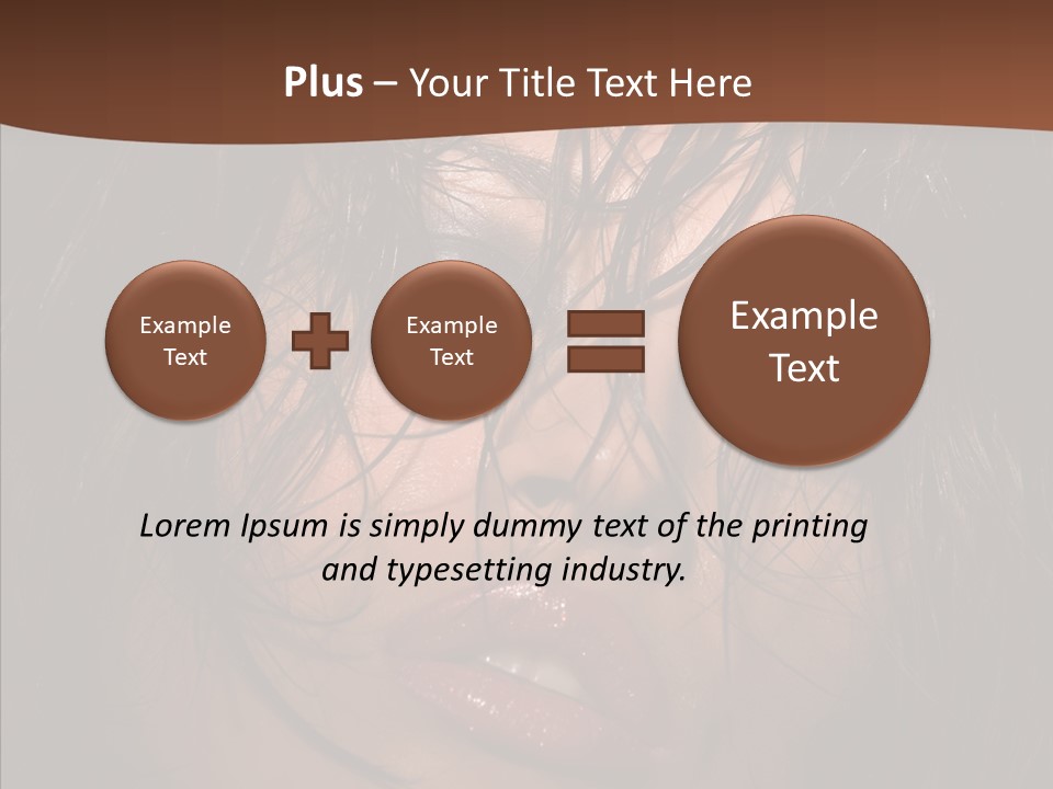 Makeup Beautiful Care PowerPoint Template