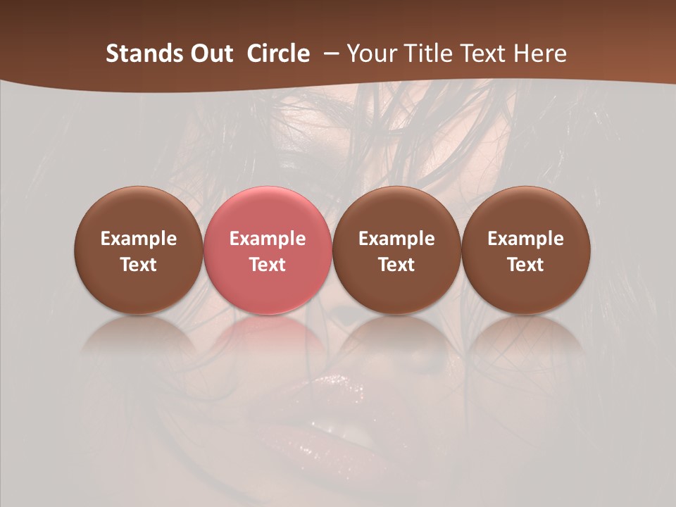 Makeup Beautiful Care PowerPoint Template
