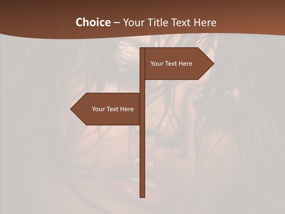 Makeup Beautiful Care PowerPoint Template