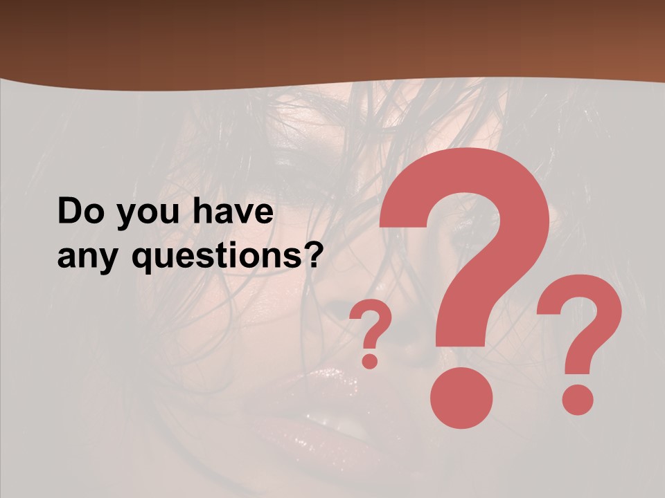 Makeup Beautiful Care PowerPoint Template