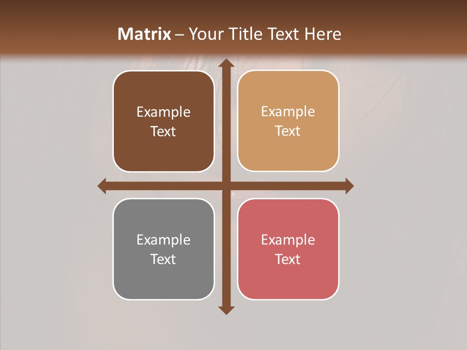 Cute Caucasian Sensuality PowerPoint Template